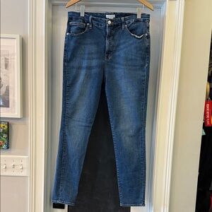 Good American Skinny Blue Jeans Size 14/32